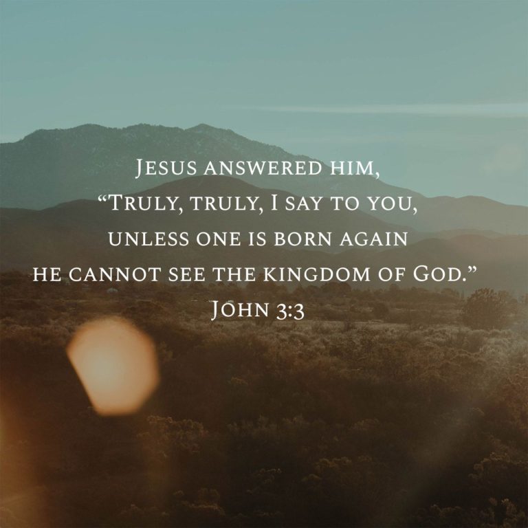 Family Time – John 3:3