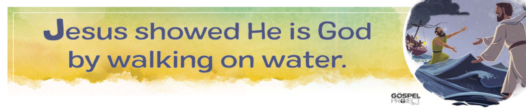 KidzChurch – Jesus Walked on Water
